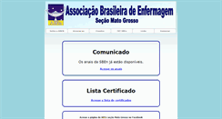 Desktop Screenshot of abenmt.org.br