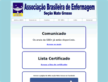 Tablet Screenshot of abenmt.org.br